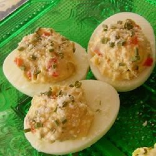 Italian-Style Deviled Eggs