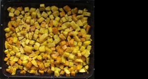 Baked Butternut Squash with Garlic and Cheese