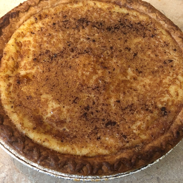 Easy Egg Custard Pie