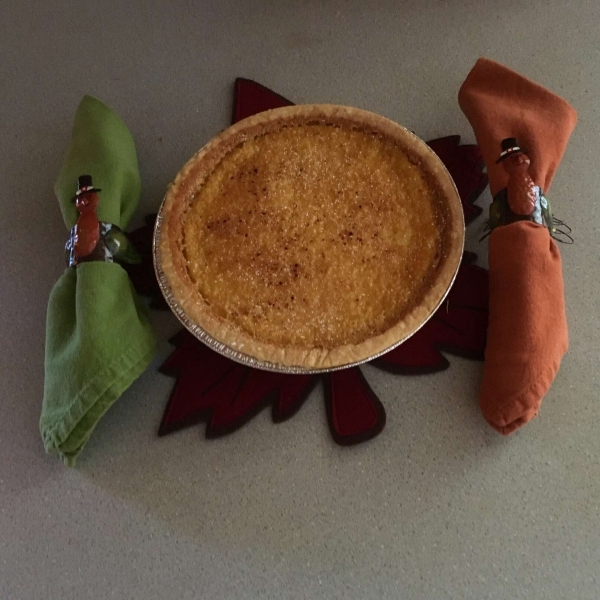Easy Egg Custard Pie