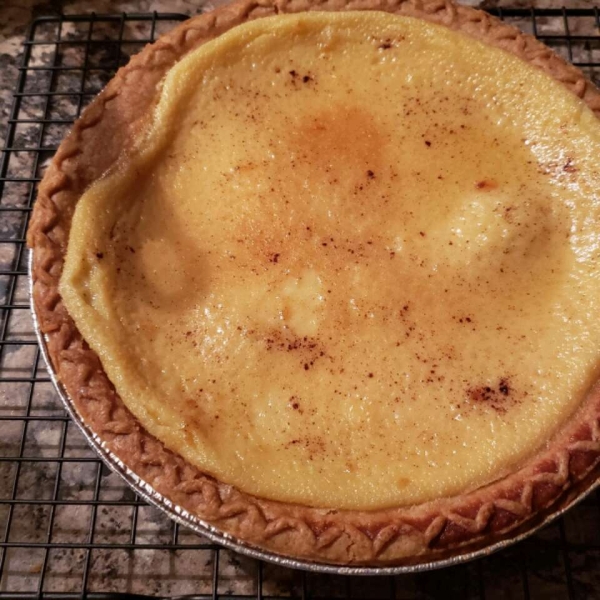 Easy Egg Custard Pie
