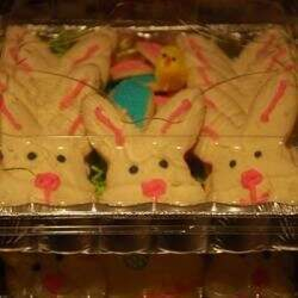 Butter Cookies with Buttercream Frosting