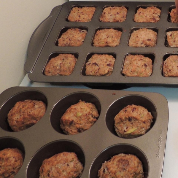 Doggy Meatloaf with Vegetables