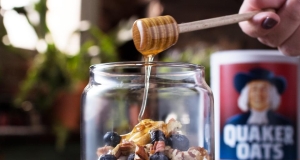Blueberry Banana Pecan Overnight Oats