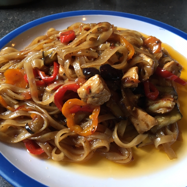 Pad Kee Mow (Drunkard's Noodles)
