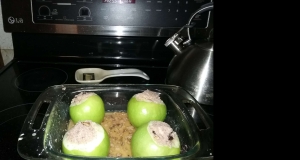 Spiced Pirate Baked Apples