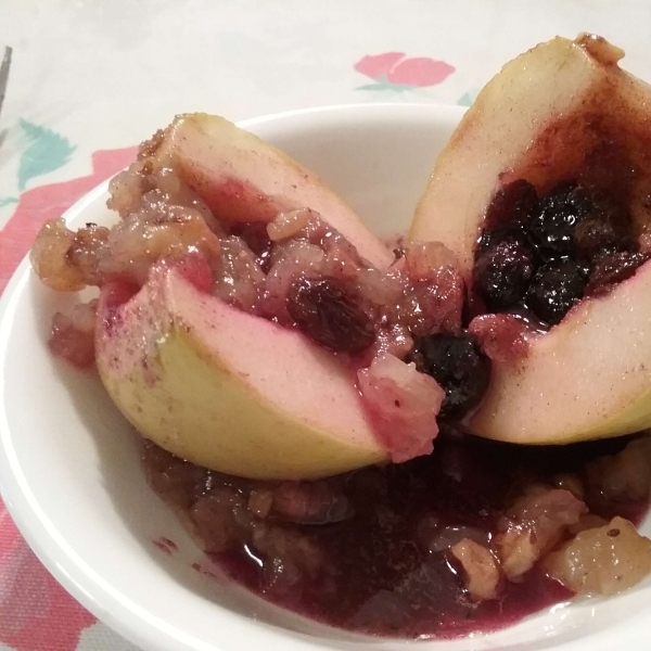 Spiced Pirate Baked Apples