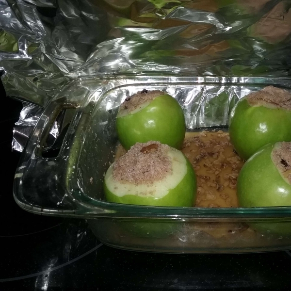Spiced Pirate Baked Apples