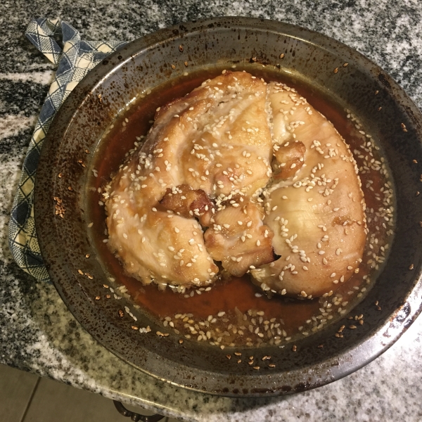 Sticky Sesame Chicken