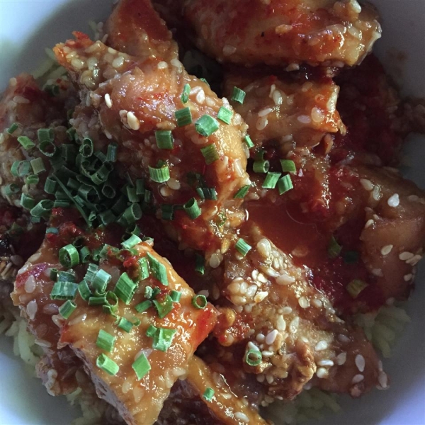 Sticky Sesame Chicken
