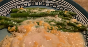 Saucy Chicken and Asparagus Bake
