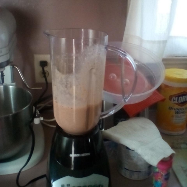 Banana and Strawberry Smoothie