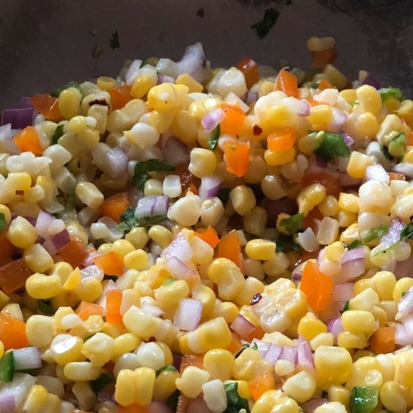 Easy Corn Salsa