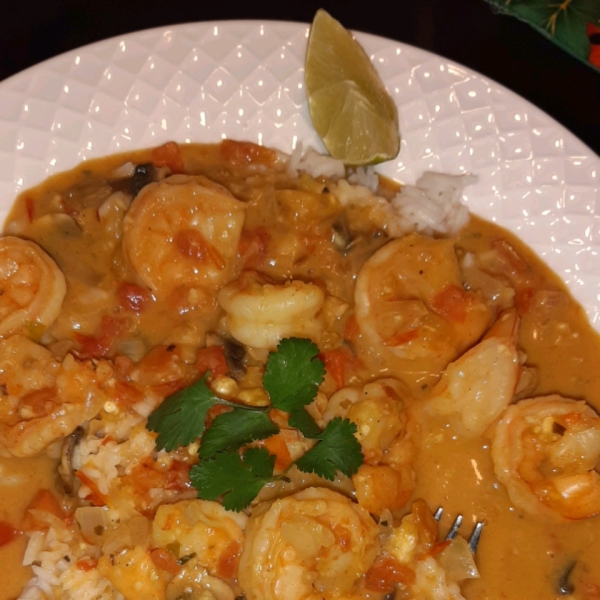 Thai Shrimp Curry with a Kick