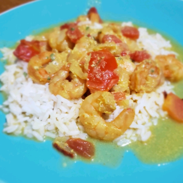 Thai Shrimp Curry with a Kick