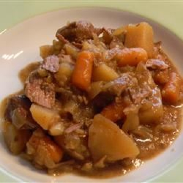 Slow Cooker Stout Stew