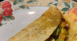 Blackened Salmon Tacos with Chunky Mango Avocado Salsa