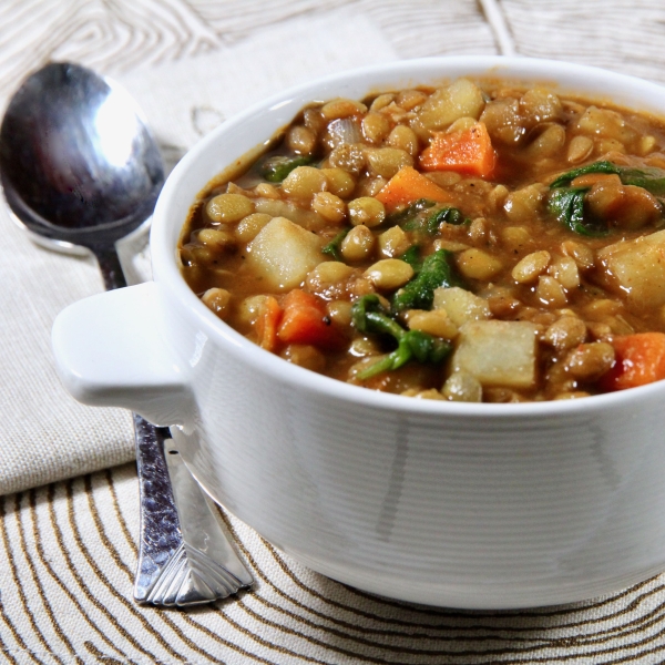 Slow Cooker Mediterranean Lentil Stew