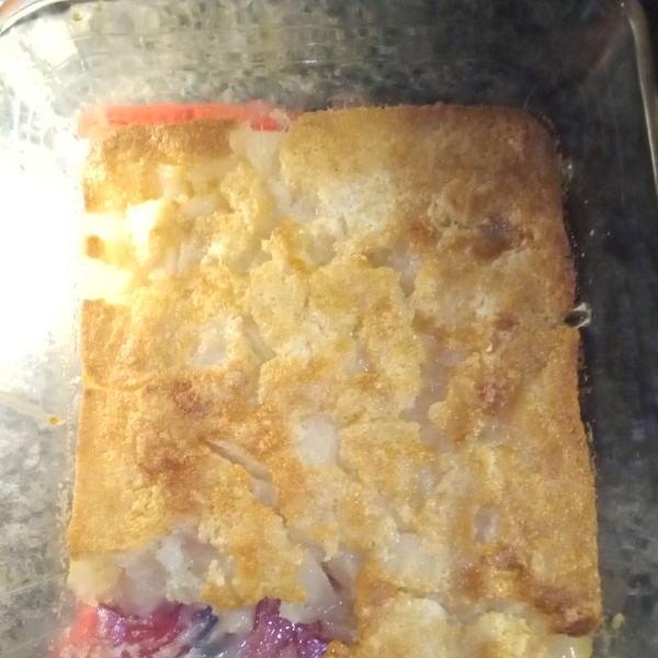 Easy Batter Fruit Cobbler