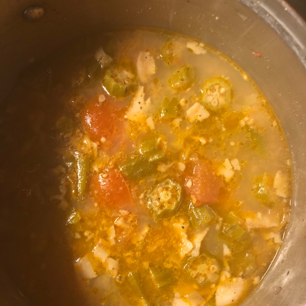 Okra and Tomatoes II