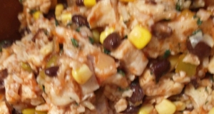Mexican Chicken and Rice Salad