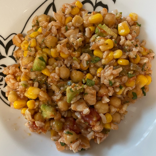Mexican Chicken and Rice Salad