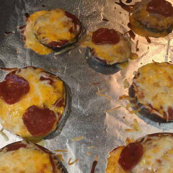 Flourless Eggplant Pizza