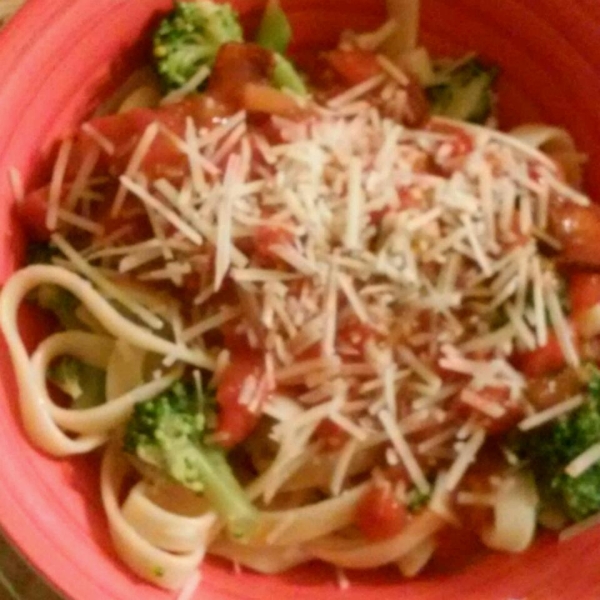 Pasta with Broccoli and Bacon