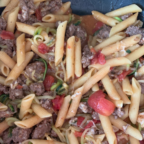 Beef and Parmesan Pasta