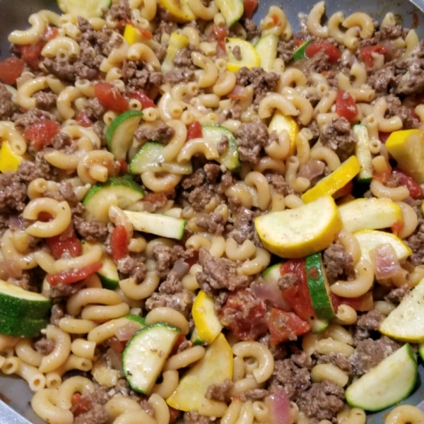 Beef and Parmesan Pasta