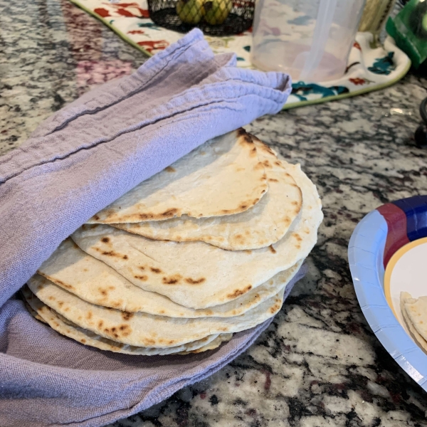 Homemade Flour Tortillas