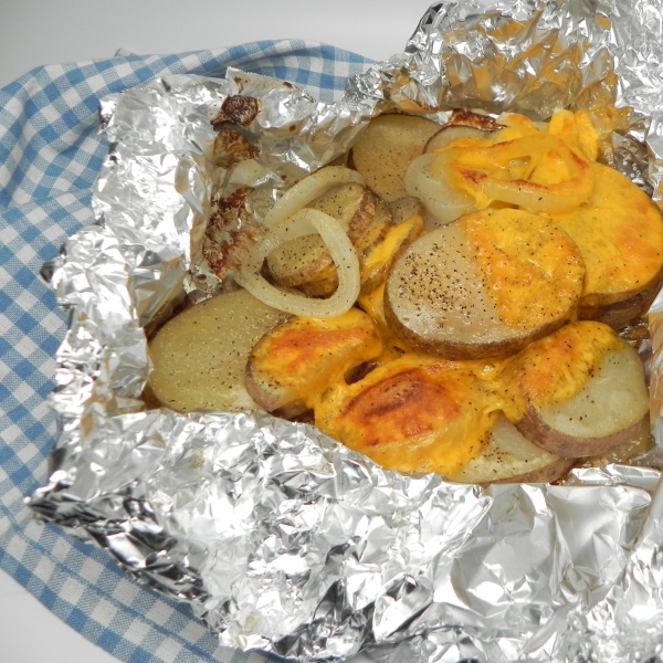 Potatoes in Paper