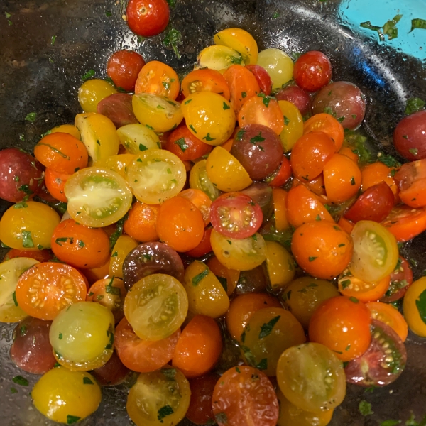 Marinated Cherry Tomato Salad