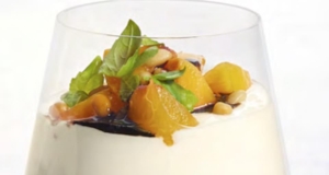 Savory Peach Parfait