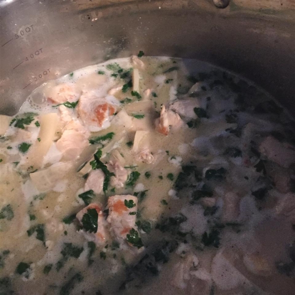 Green Curry Coconut Lime Soup