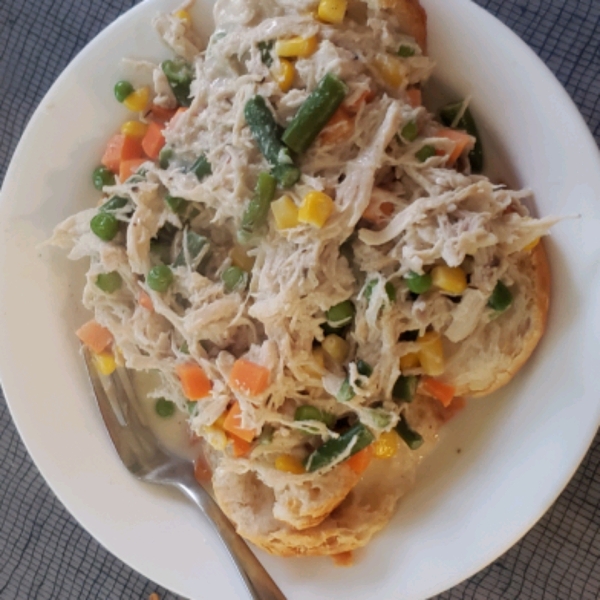 Instant Pot® Chicken Pot Pie (Crustless and Gluten Free)