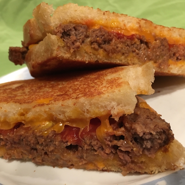 Meatloaf Grilled Cheese Sandwich