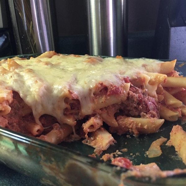 Gluten Free Penne with Spicy Italian Sausage Ragout