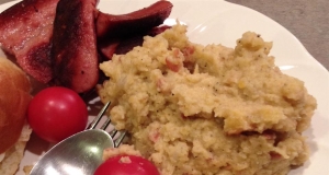 Mashed Rutabagas with Bacon