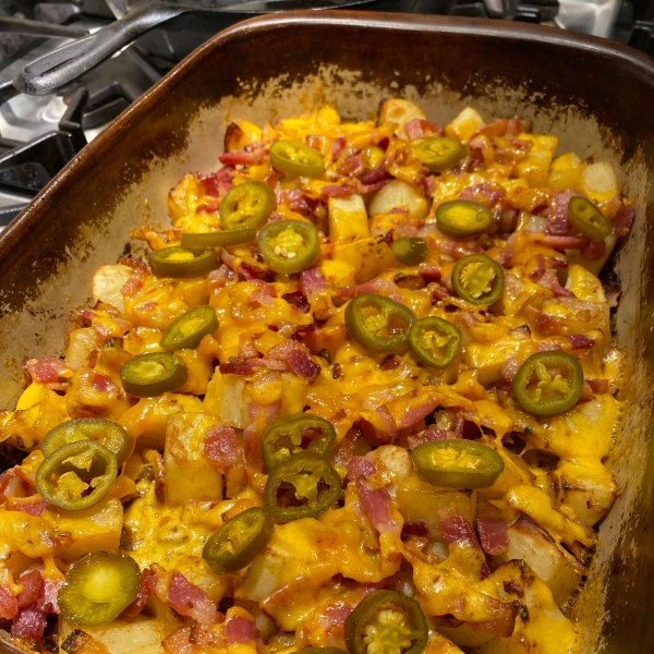 Easy, Spicy Roasted Potatoes