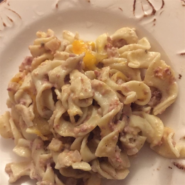 Cheesy Corned Beef Hash Casserole