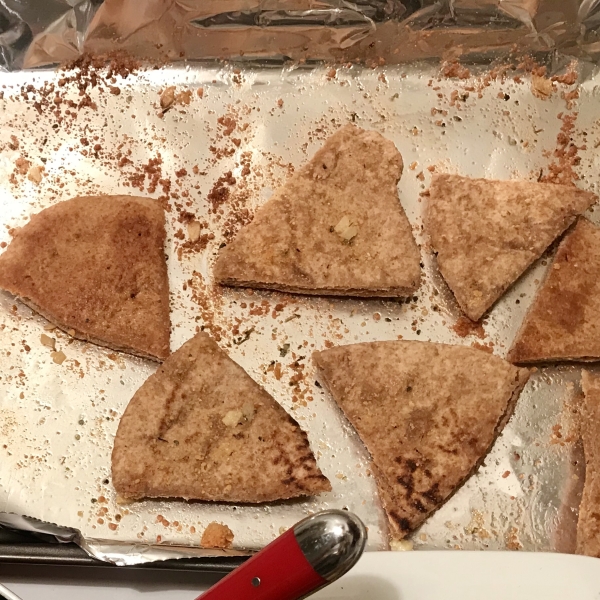 Garlic Pita Bread Bites