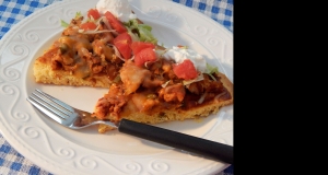 Barbecue Cornbread Pizza