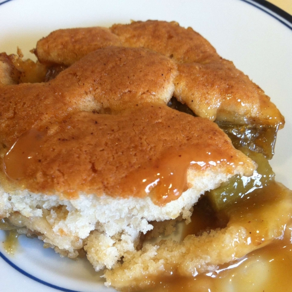 Auntie Emily's Rhubarb Pudding
