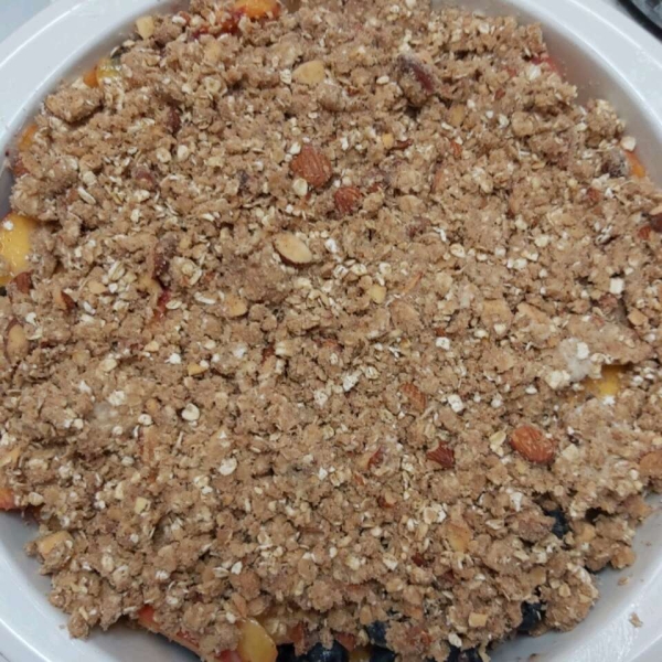 Blueberry Peach Crisp