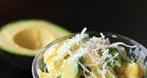 Tropical Avocado Fruit Salad with Honey-Lime Dressing