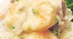 Shrimp in Sherry Cream Sauce