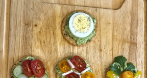 Avocado Ricotta Crostini