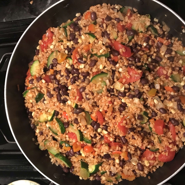 Vegetarian Farro Skillet