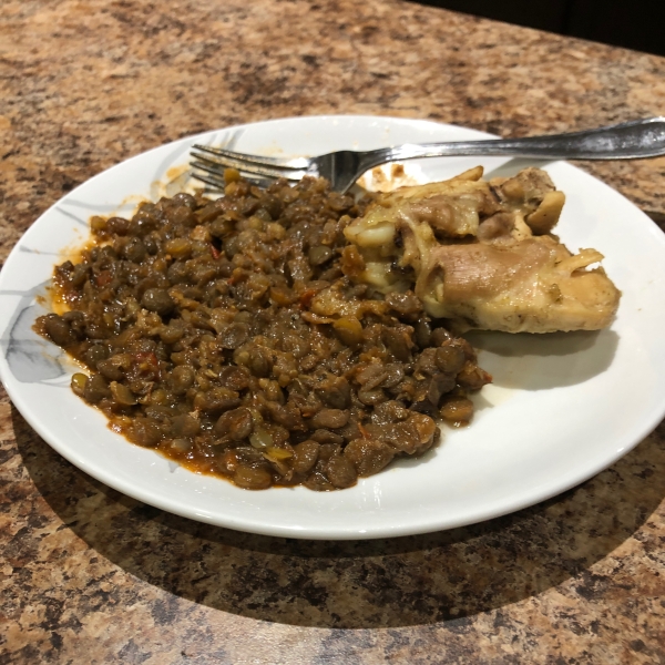 Curried Lentils
